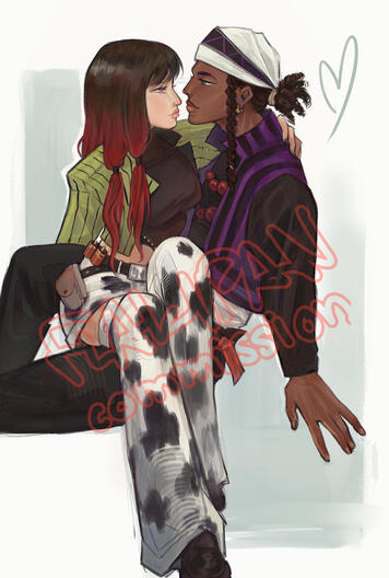 Two Full Body Commission