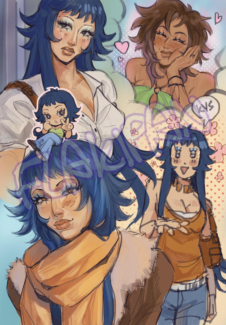 OC Art - Character Sheet Ex.