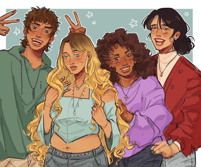 OC Art - Four Half Body Ex.