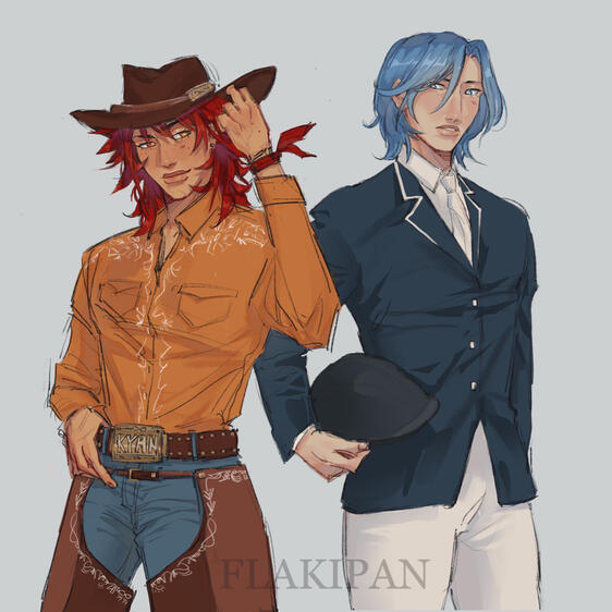 Fanart - Two Half Body Ex.